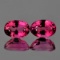 Natural Pink Tourmaline Pair 6x4 MM - VVS