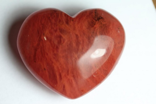 Natural Heart Strawberry Quartz 207.85 Carats