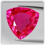 Natural Trillion Red Topaz 8.28 Carats - VVS