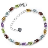 Natural Multi Gemstone 40 Carats Bracelet