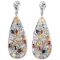 Natural Marquise  MULTI COLOR SAPPHIRE Earrings