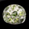 Natural Green Peridot & Chrome Diopside Ring
