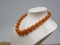 Vintage Natural Baltic Amber Beads Necklace 55.00 Grams