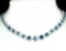 Natural London Blue Topaz 135 Carats Necklace