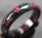 Natural Chinese Jade Floral Bracelet/Bangle