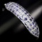 Natural Blue Violet Tanzanite 166.89 Cts Bangle