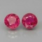 Natural Top Pink Tourmaline Pair 5.5 MM