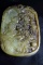 Old Chinese Jade Hand Carved Stealing Treasure Pendant