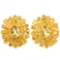 NATURAL AAA ORANGISH YELLOW CITRINE Earrings