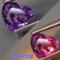 Natural Color Change Sapphire Madagascar HEART 1.50 Ct