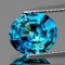 Natural Top Electric  Blue Zircon 2.91 Cts - FL