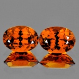 Natural Mandarin Orange Spessartite Garnet 7x5 MM - VVS