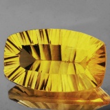 Natural Golden Yellow Fluorite 30.58 Ct