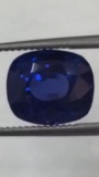 Natural Royal Blue Burma Sapphire Untreated - Gubelin