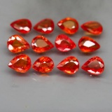 Natural Pear Red Sapphire 4.20 Cts