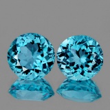 Natural Top Sky Blue Topaz 10.00 MM -  VVS