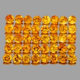 Natural Golden Yellow Citrine 5.40 Cts (3.50 MM)