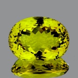 Natural Green Gold Lemon Quartz 53.60 Cts - FL