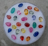 Mix Gems Emerald Ruby & Sapphire 5 carats Plus