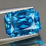 Natural Untreated Blue Zircon 9.45 Cts - VVS
