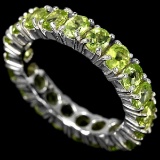 NATURAL AAA GREEN PERIDOT Ring