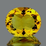 Natural Whisky Golden Yellow Citrine  10.67 Ct - FL