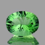 Natural Paraiba Green Fluorite 16x12 Mm - Flawless