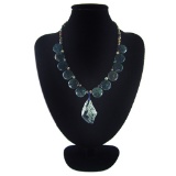 Natural Stone Hand Made Diamond Polished Necklace