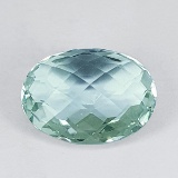 Natural Double Checker Green Amethyst 16x12 MM - FL