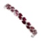Natural Pink Raspberry Rhodolite Garnet 162 Ct Bracelet