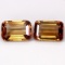 Natural Champagne Imperial Topaz Brazil Pair 9x6 MM