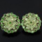 NATURAL GREEN CHROME & GREEN PERIDOT Earrings