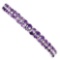 Natural Top Intense Purple Amethyst Bracelet
