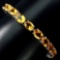 Natural Top Rich Yellow Citrine 93.15 ct Bracelet