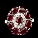 Natural Top Blood Red Ruby Ring