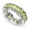 Natural 5x3mm Top Rich Green Peridot Ring