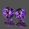 NATURAL VIOLET-PINK SAPPHIRE PAIR