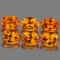 Natural Fanta Orange Spessartite Garnet 4x3 mm - VVS