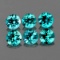 Natural  Brazil Greenish Blue Apatite 4.30 MM -VVS1