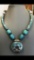 Tibet Natural Stone Tribal Queen Royal Necklace