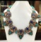 Tibet Hand Made Turquoise, Coral, Lapis Lazuli Necklace