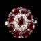 Natural Top Blood Red Ruby Ring