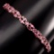 Natural Marquise 5 mm Top Rich Pink Tourmaline Bracelet