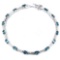 Natural LONDON BLUE TOPAZ Bracelet
