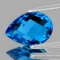 NATURAL SWISS BLUE TOPAZ 16.5x11mm [FLAWLESS]
