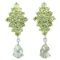 NATURAL AAA GREEN AMETHYST & PERIDOT Earrings