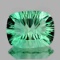 Natural ConCave Cut AAA Paraiba Green Blue Fluorite