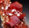 Natural VANADINITE Crystals on Matrix - MOROCCO