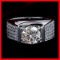 Dazzling 3 Ct Centerstone Lab Diamond Ring