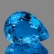 Natural Magnificent AAA Swiss Blue Topaz 25x19 MM - FL